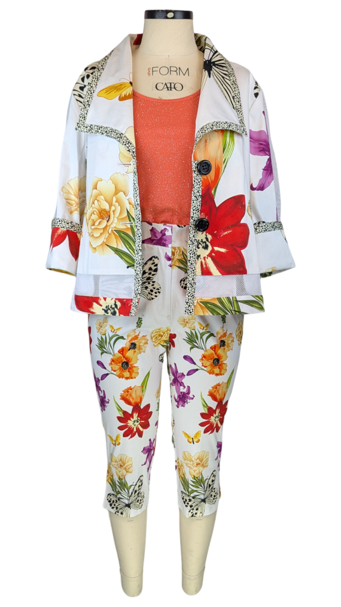 Gabriella's Floral Swing Jacket