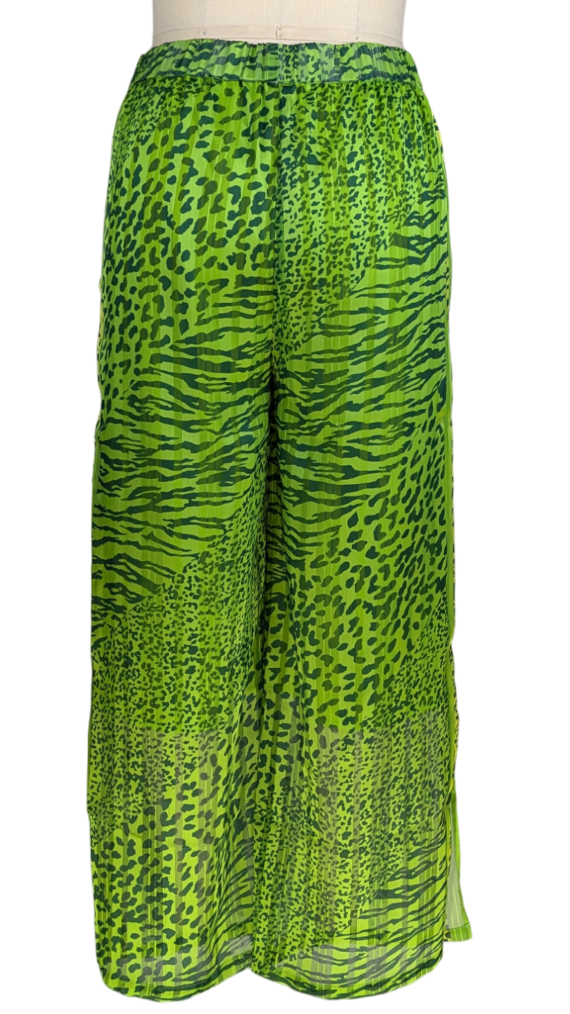 Flowing Leopard Zebra Pant