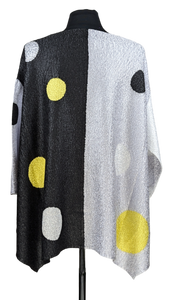 Dot Sensation Color-Blocked Tunic