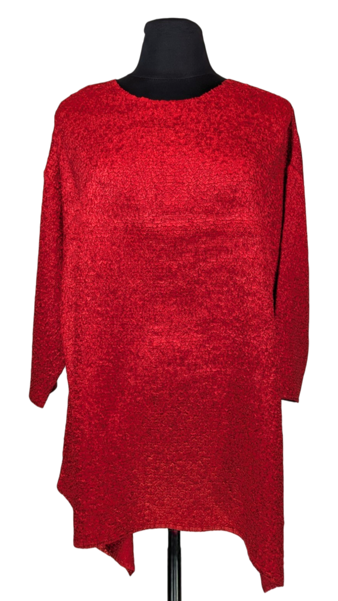 SOLID COLOR CRINKLE TOP