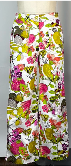Paradise Garden Relaxed wide leg pants