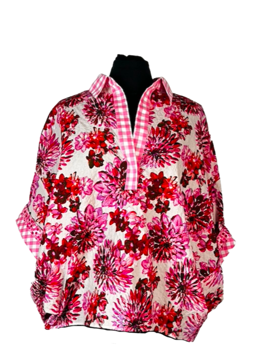 Popover Floral Shirt