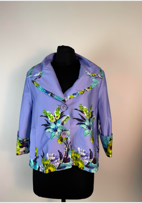 Lavender Garden Swing Jacket