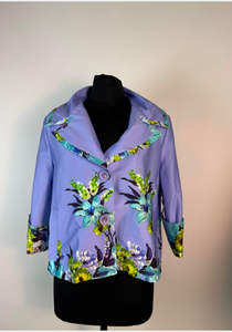Lavender Garden Swing Jacket
