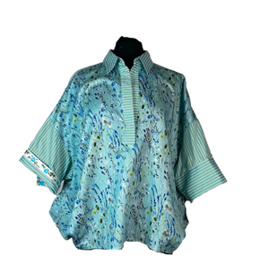 popover sky blue harvest shirt
