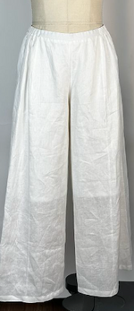 Load image into Gallery viewer, The essential Linen Wide Leg Pant
