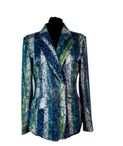 uptown Leopard Blazer