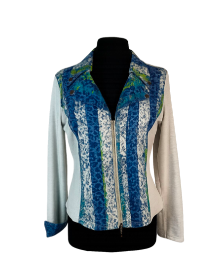 Leopard Leasure Moto Jacket