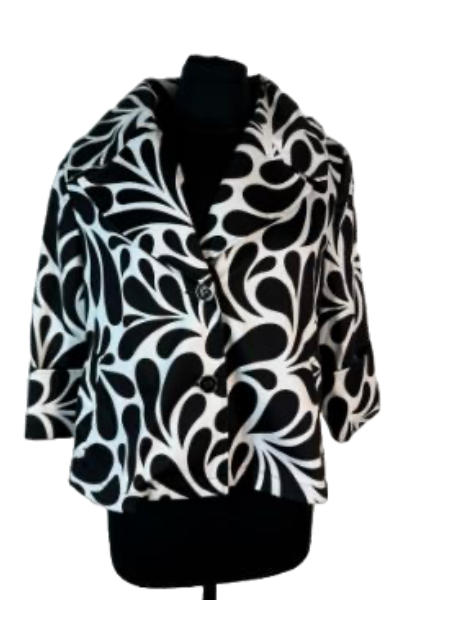 A Splash of Fabulous Swing Jacket