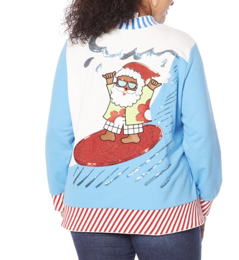 Baby Santa of Color Sweatshirt