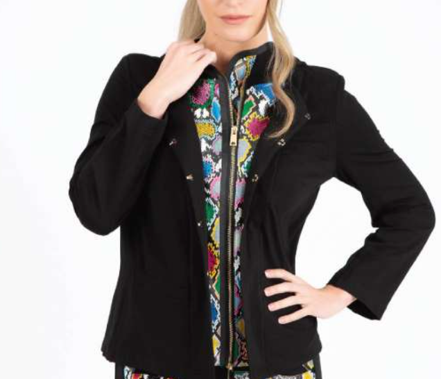 Color Mix Two Fer Jacket