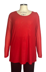 Load image into Gallery viewer, Mesh Long Sleeve Top - Multiple Colors
