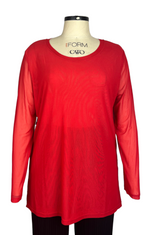 Load image into Gallery viewer, Mesh Long Sleeve Top - Multiple Colors
