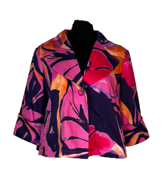 Touches of Sherbet Swing Jacket