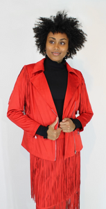 Fringe Sachay Moto Jacket