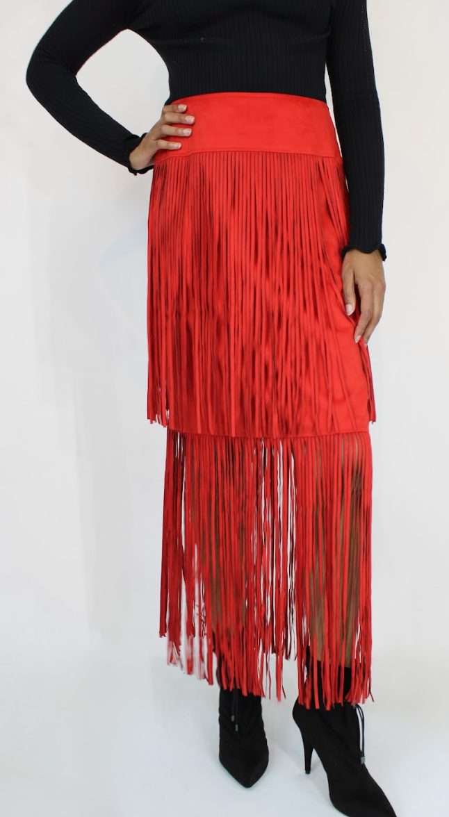 Fringe Sachay Skirt