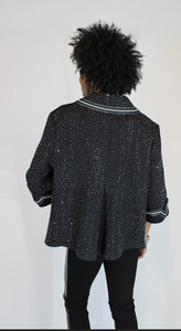 Twinkle Sparkle Easy Swing Denim Jacket