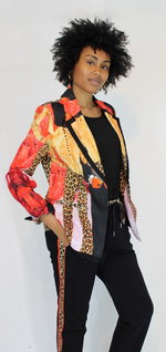 Load image into Gallery viewer, The Leopard Vibes Blazer
