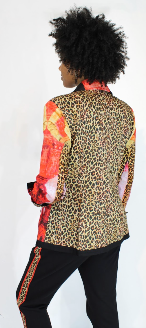 The Leopard Vibes Blazer