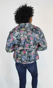 Sassy Sequin Utility Jacket