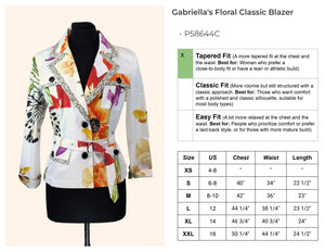 Gabriella's Floral Classic Blazer