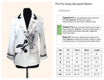 Load image into Gallery viewer, The Fly Away Bouquet Blazer
