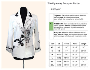 The Fly Away Bouquet Blazer