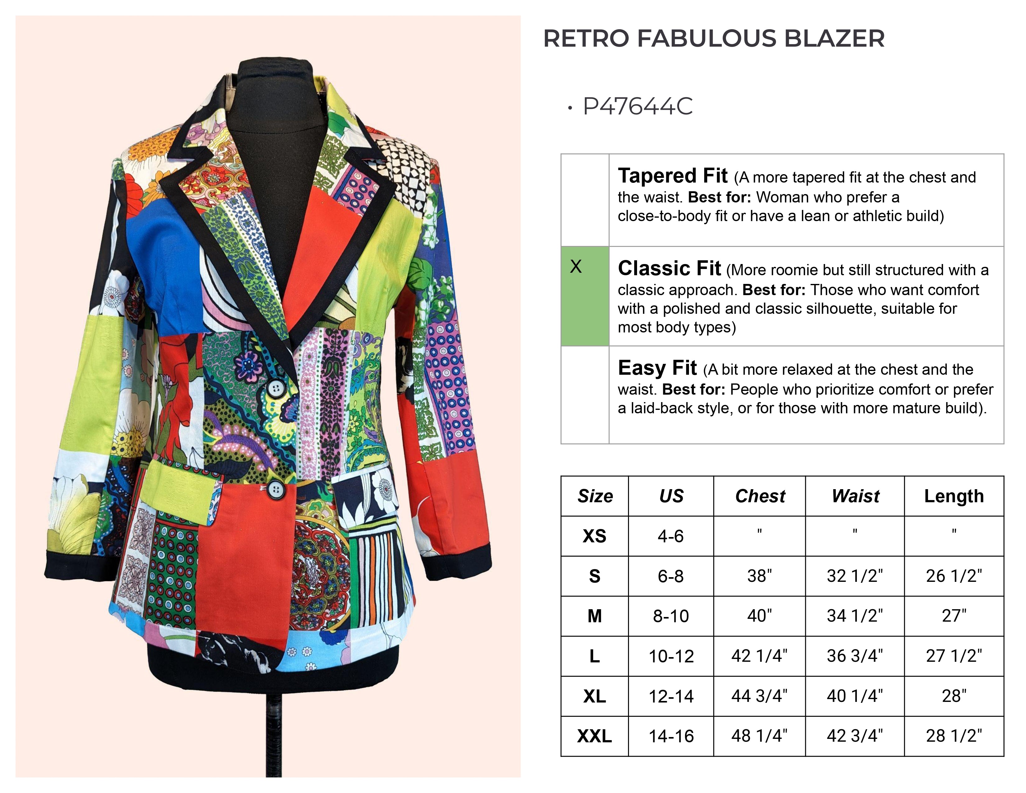 RETRO Fabulous Blazer