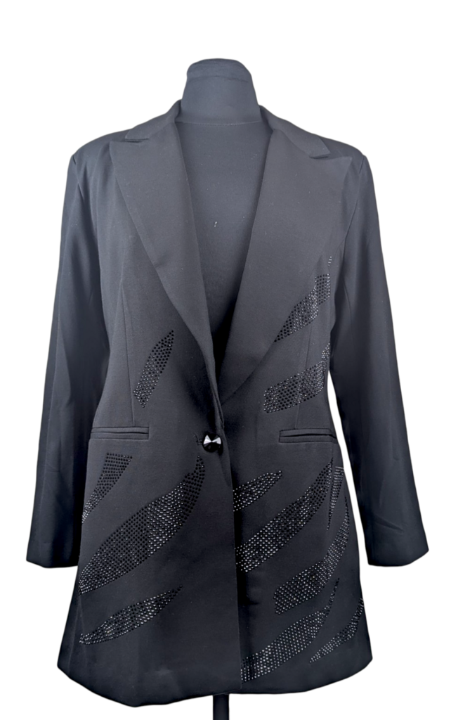 Shine on Girl Zebra Blazer