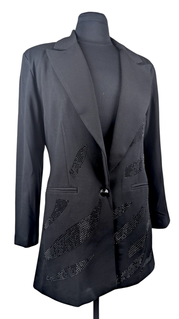 Shine on Girl Zebra Blazer
