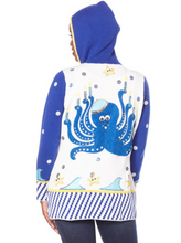 Load image into Gallery viewer, Octopus Sweater Cardigan Missy and Plus
