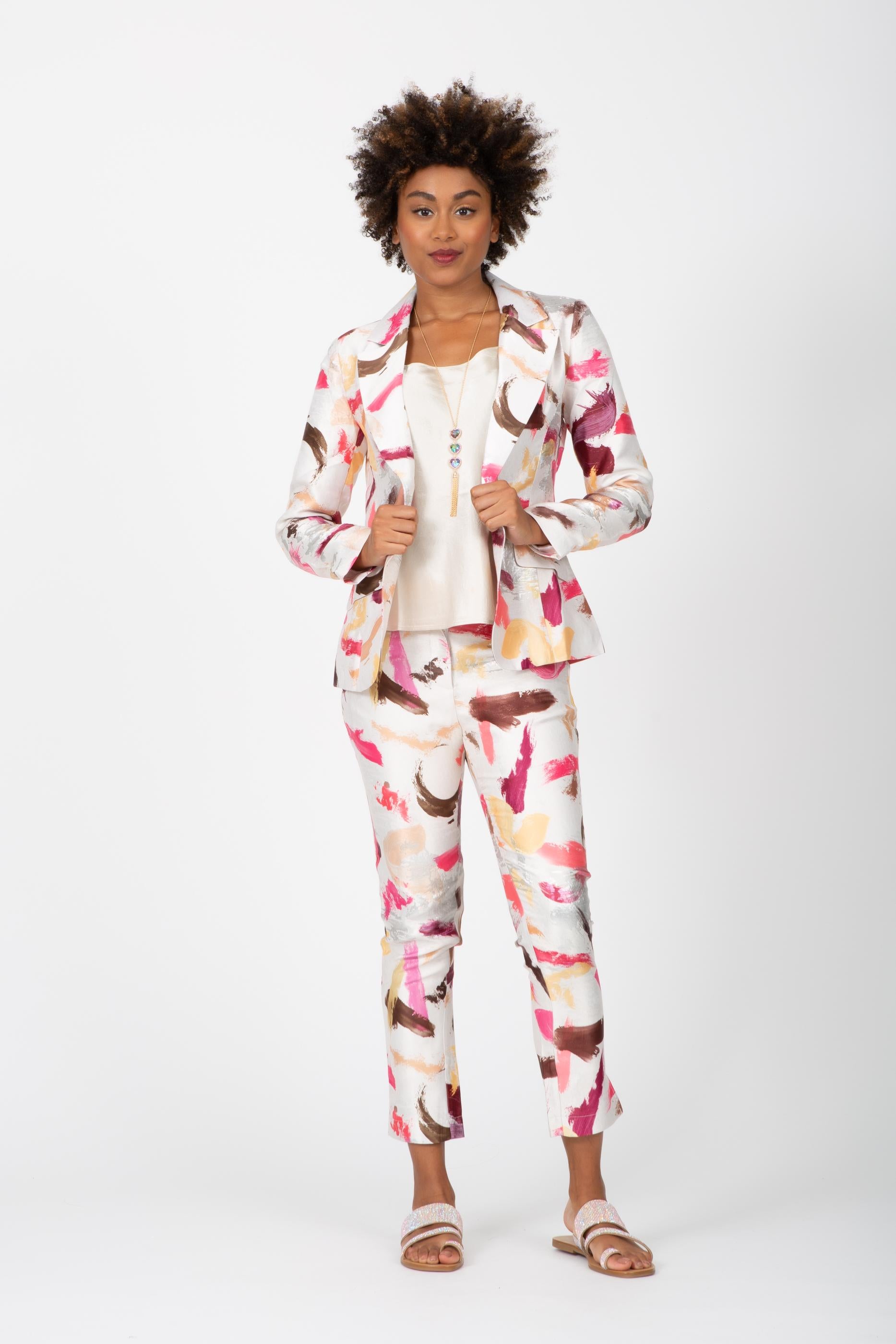 Artistic Brush Blazer