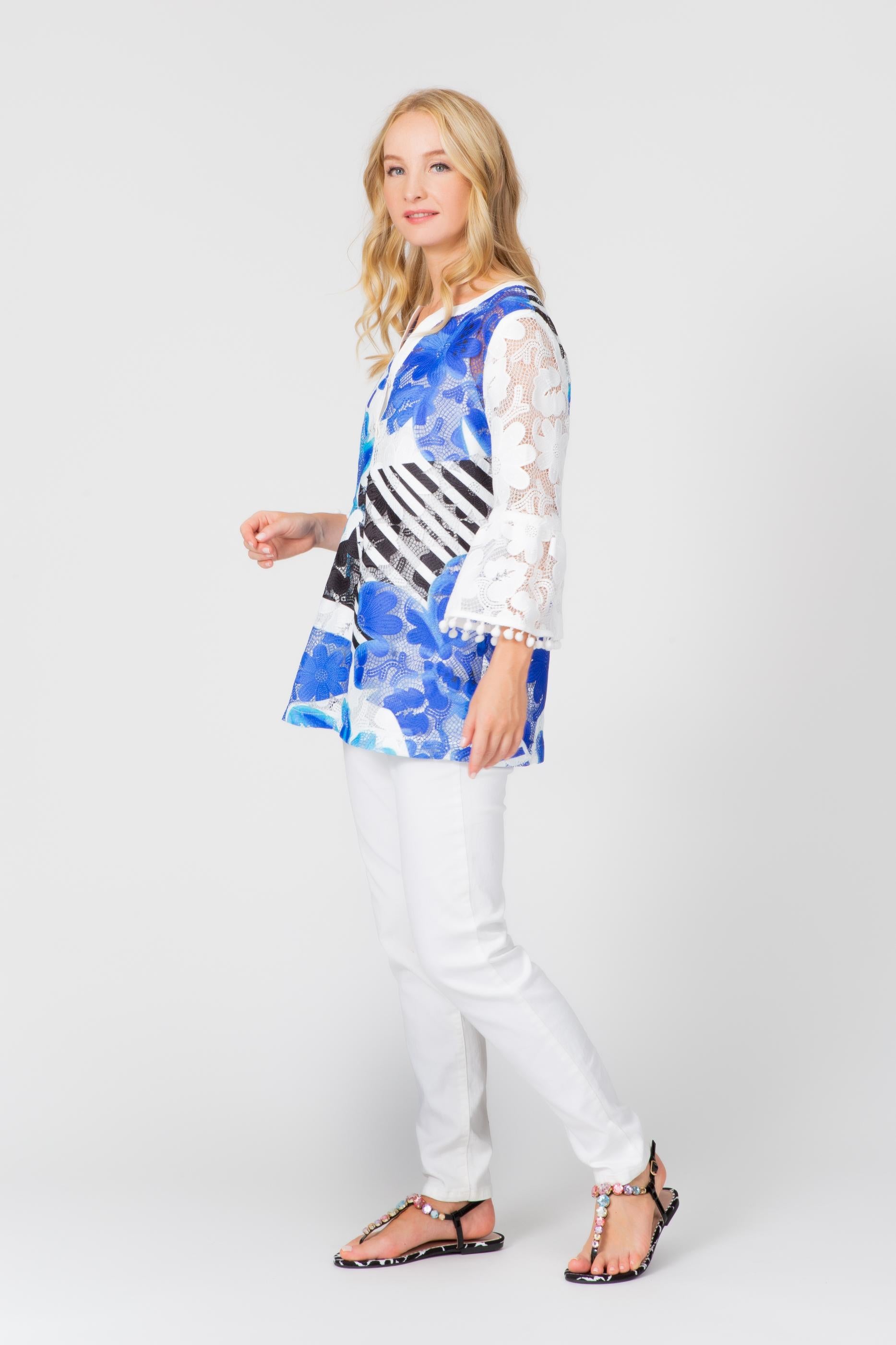 Tropic Lace Tunic