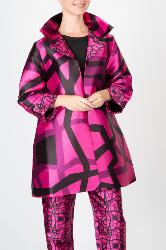 Bold Lines Topper multi/pink