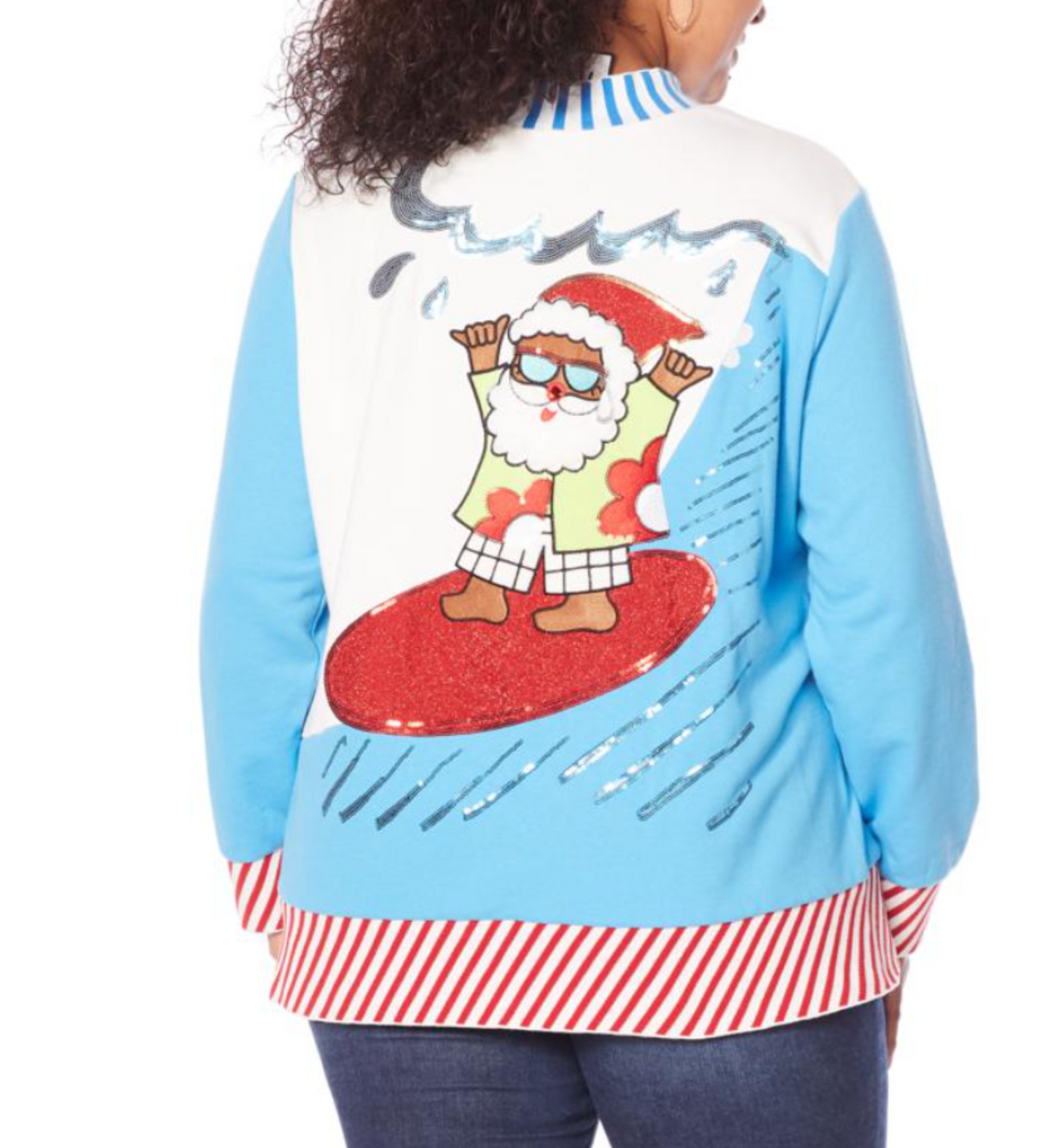 Whoopi Baby Santa of Color Sweatshirt by Whoopi, Christmas Gift